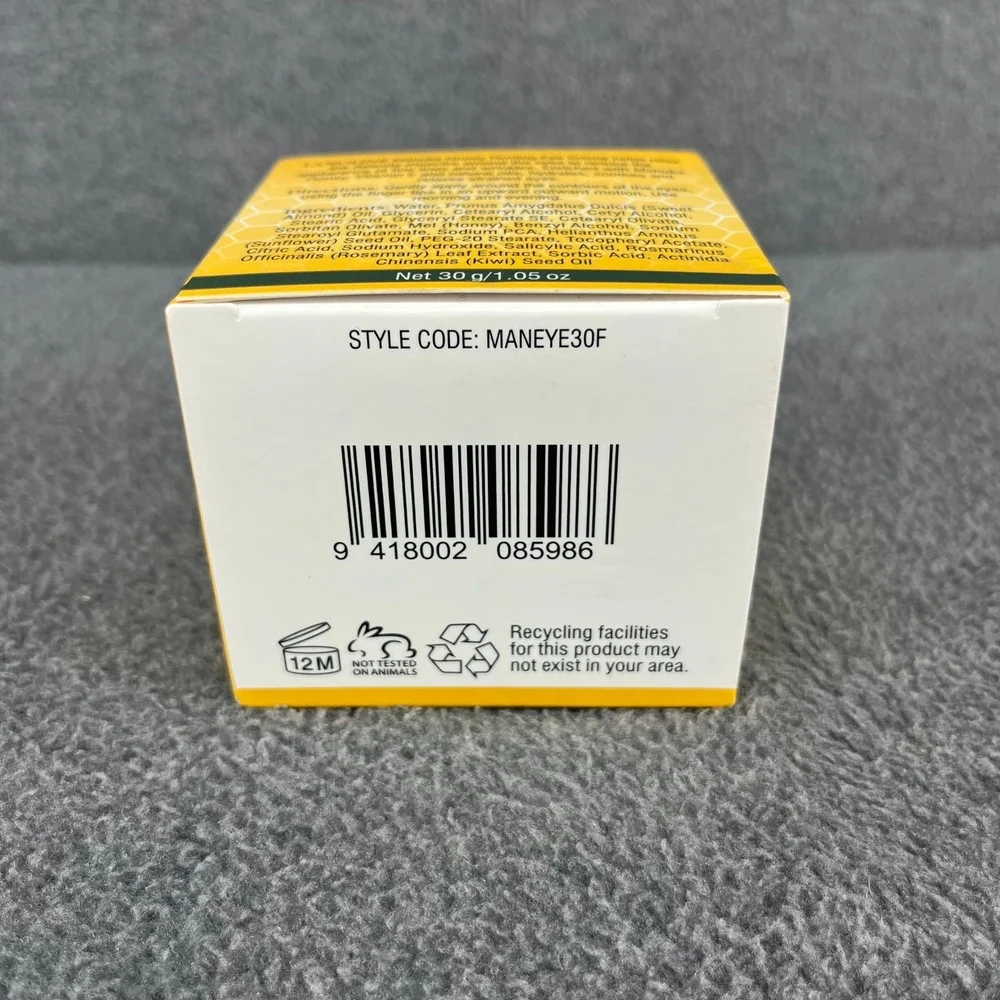 Lanoline Manuka Honey Firming Eye Cream Kiwi Seed Oil Vitamin E 1.05 oz